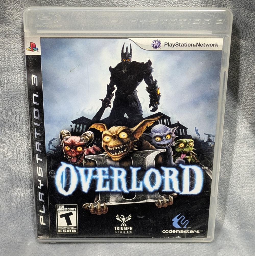 PS3 👉OVERLORD | Sony PlayStation 3 | Complete In Box | VG
